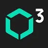 Cubic³ logo