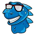 Blue Iguana Car Wash logo