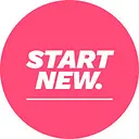 START NEW. logo