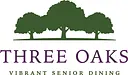 Three Oaks Senior Dining logo