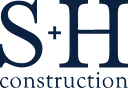 S+H Construction logo