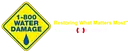 1-800 Water Damage logo