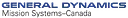 General Dynamics Missions System International logo