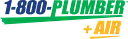 1-800-Plumber + Air logo