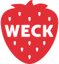 Weck glass and packaging logo