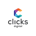 clicks digital logo