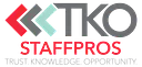 TKO StaffPros logo