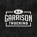 R E Garrison Trucking logo