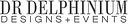 Dr. Delphinium Designs + Events logo