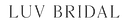 Luv Bridal logo