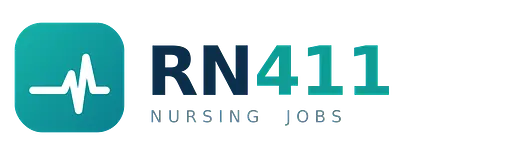 RN411.com Nursing Jobs and Information logo