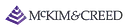 McKim and Creed logo