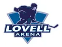 Lovell Hockey Arena and Top Shelf logo
