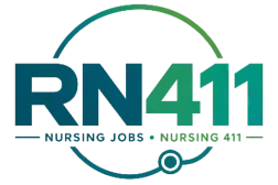 RN411.com Nursing Jobs and Information logo