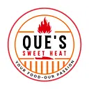 Que's Sweet Heat logo