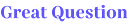 Great Question logo