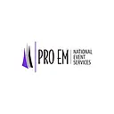 PRO EM National Event Services logo