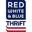 Red White and Blue Thrift Store logo