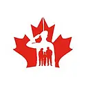 Canadian Forces Morale and Welfare Services logo