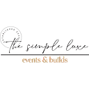 The Simple Luxe Events logo