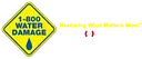 1-800 Water Damage logo