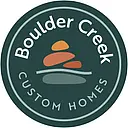 Boulder Creek Custom Homes. logo