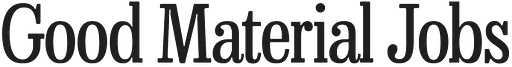 Good Material Jobs logo