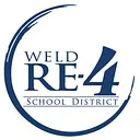 Weld RE-4 School District logo