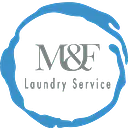 M & F Laundry logo