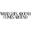 What Goes Around Comes Around logo