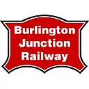 BURLINGTON JUNCTION RAILWAY logo