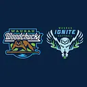 Wausau Woodchucks and Ignite Softball logo