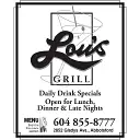 Lou's Grill logo