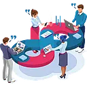 THE PCA GROUP logo