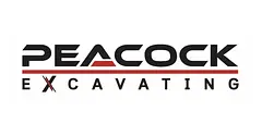 Peacock Excavating logo