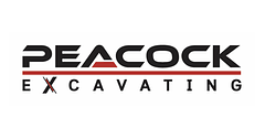 Peacock Excavating logo