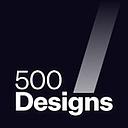 500 Designs logo