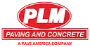 PLM Paving and Concrete logo