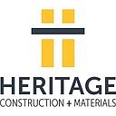 Heritage Construction + Materials logo